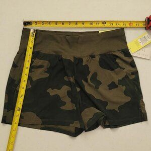 NWT Women's All in Motion camo lightweight swim/running shorts - Medium